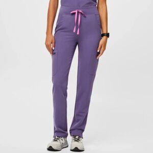 NWOT Figs Yola Scrub Pant XS Petite Amethyst Purple